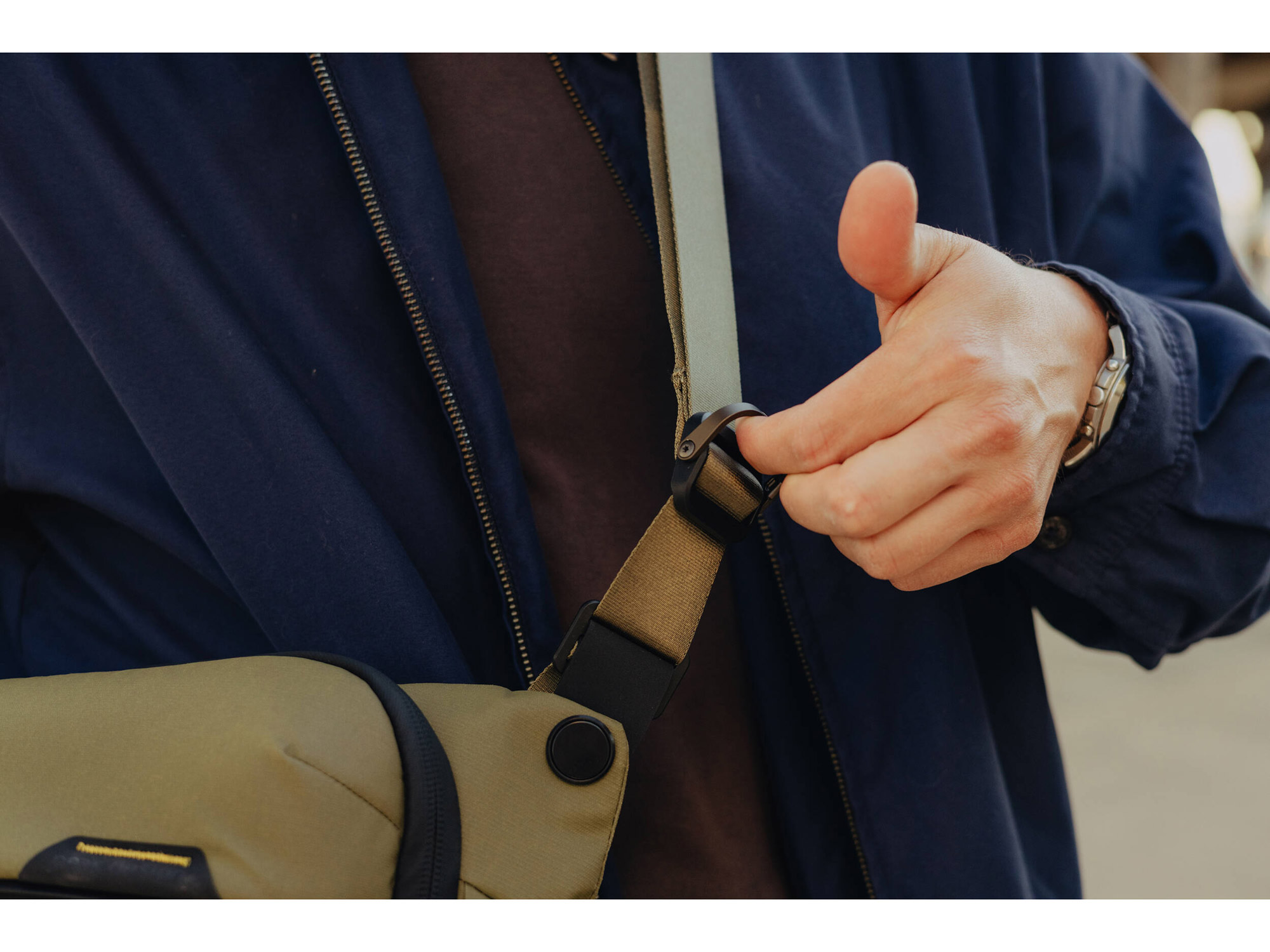 Сумка Peak Design The Everyday Sling 6L, цвет Kelp, оливковый