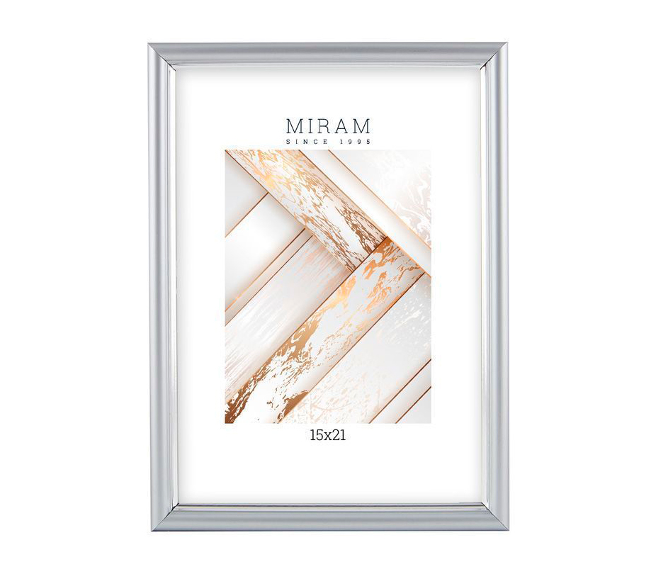 Фоторамка Мирам 15х21 см, серебристый (636421-6)