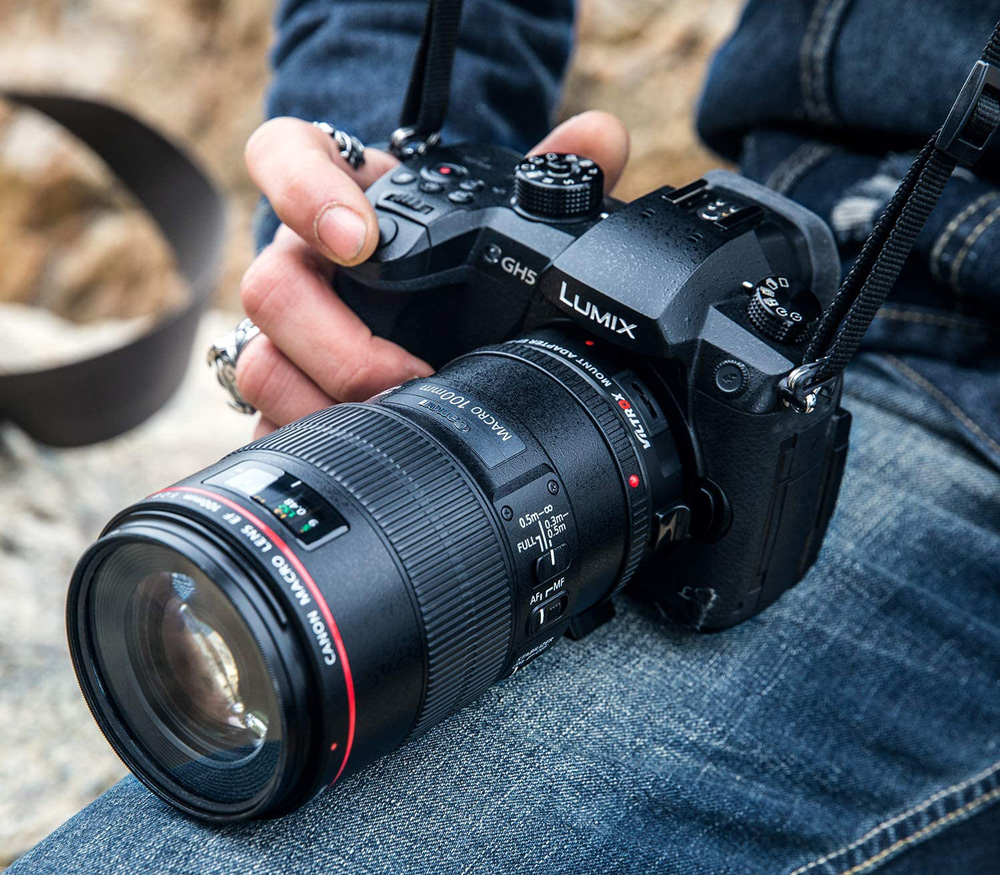 Адаптер Viltrox EF-M2 II, для объективов Canon EF на камеры Micro 4/3, увеличение 0.71х