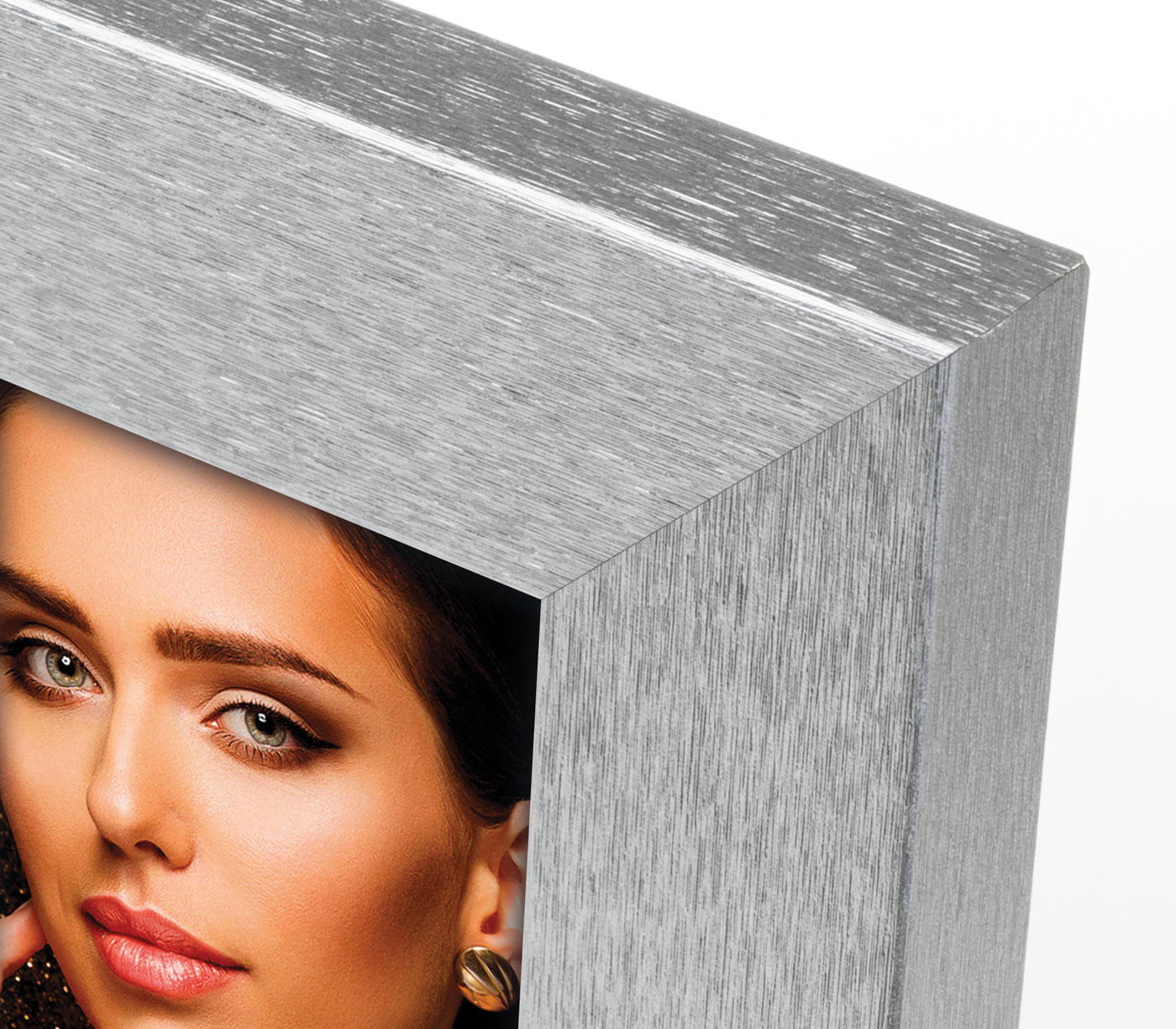 Фоторамка ZEP 10x15 см, XA446S GLAM SILVER