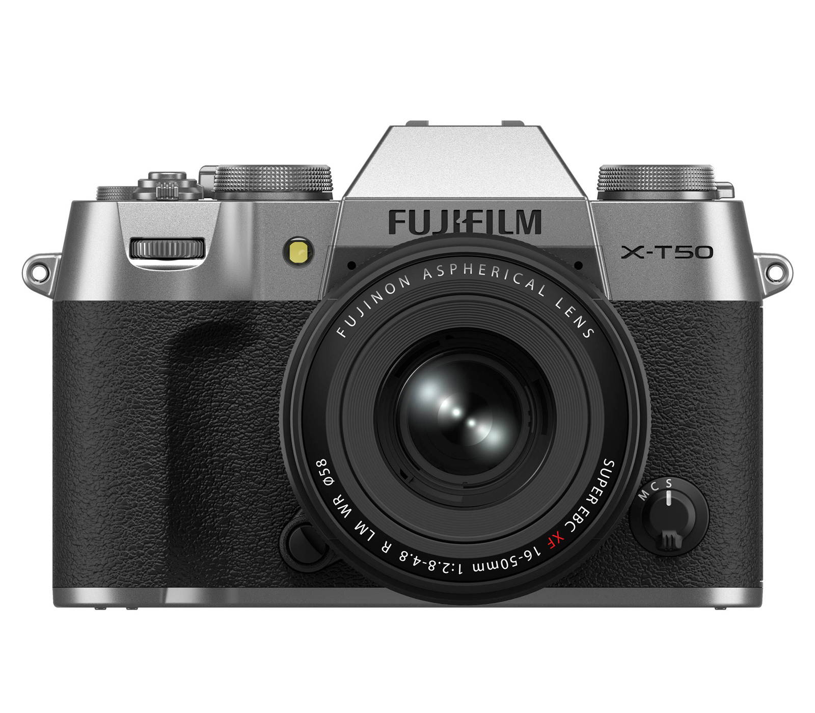 Беззеркальный фотоаппарат Fujifilm X-T50 Kit XF 16-50mm f/2.8-4.8, серебристый
