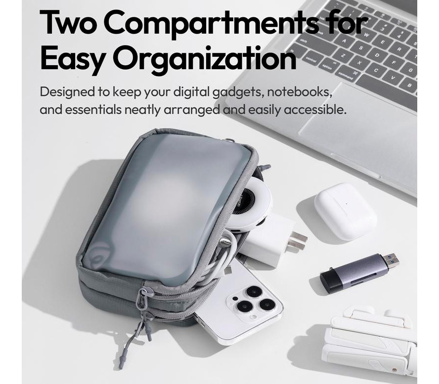 Сумка Ulanzi BP15 Transparent Storage Bag, размер M (0.85 л)