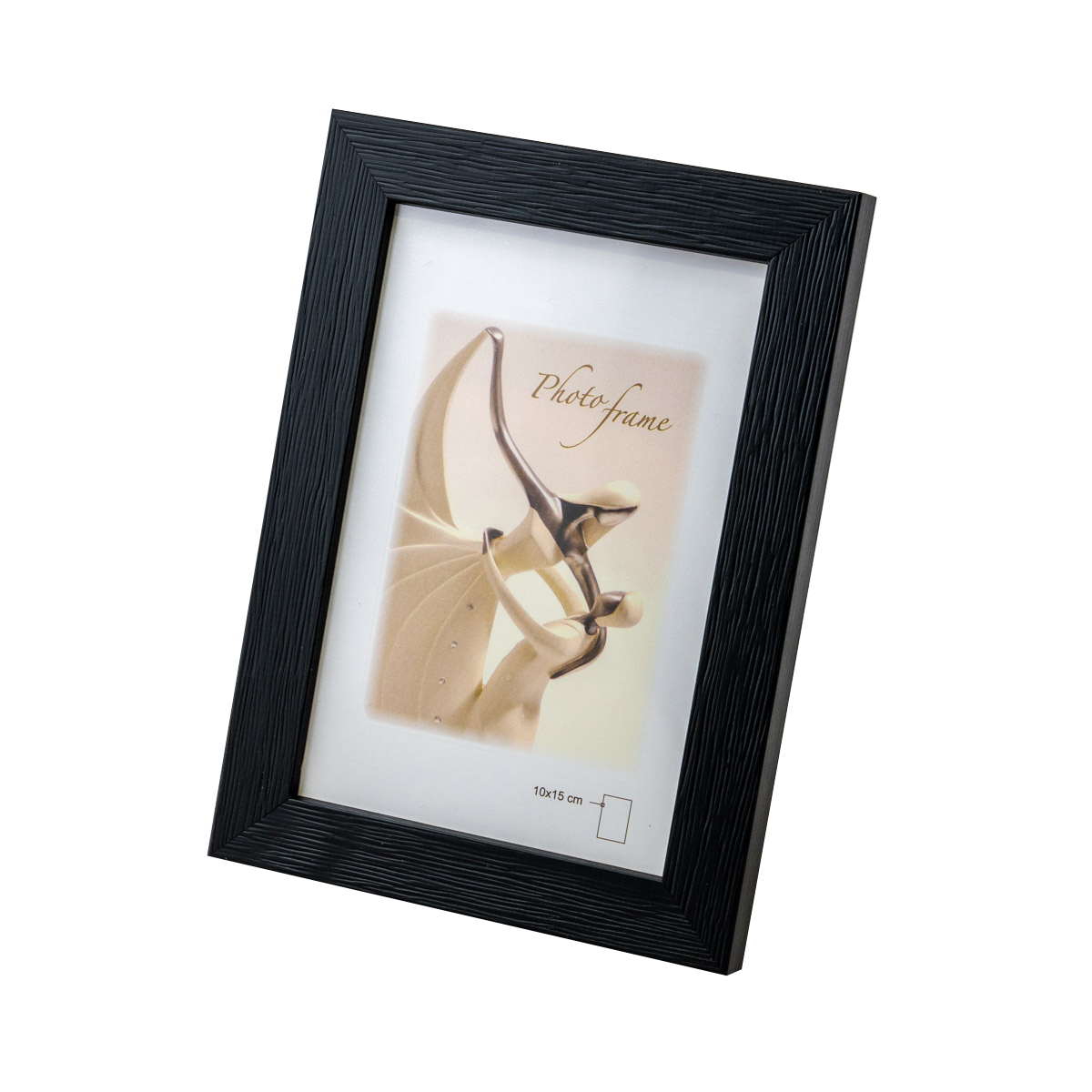 Фоторамка INNOVA 323-590, черная, деревянная, 10x15 см