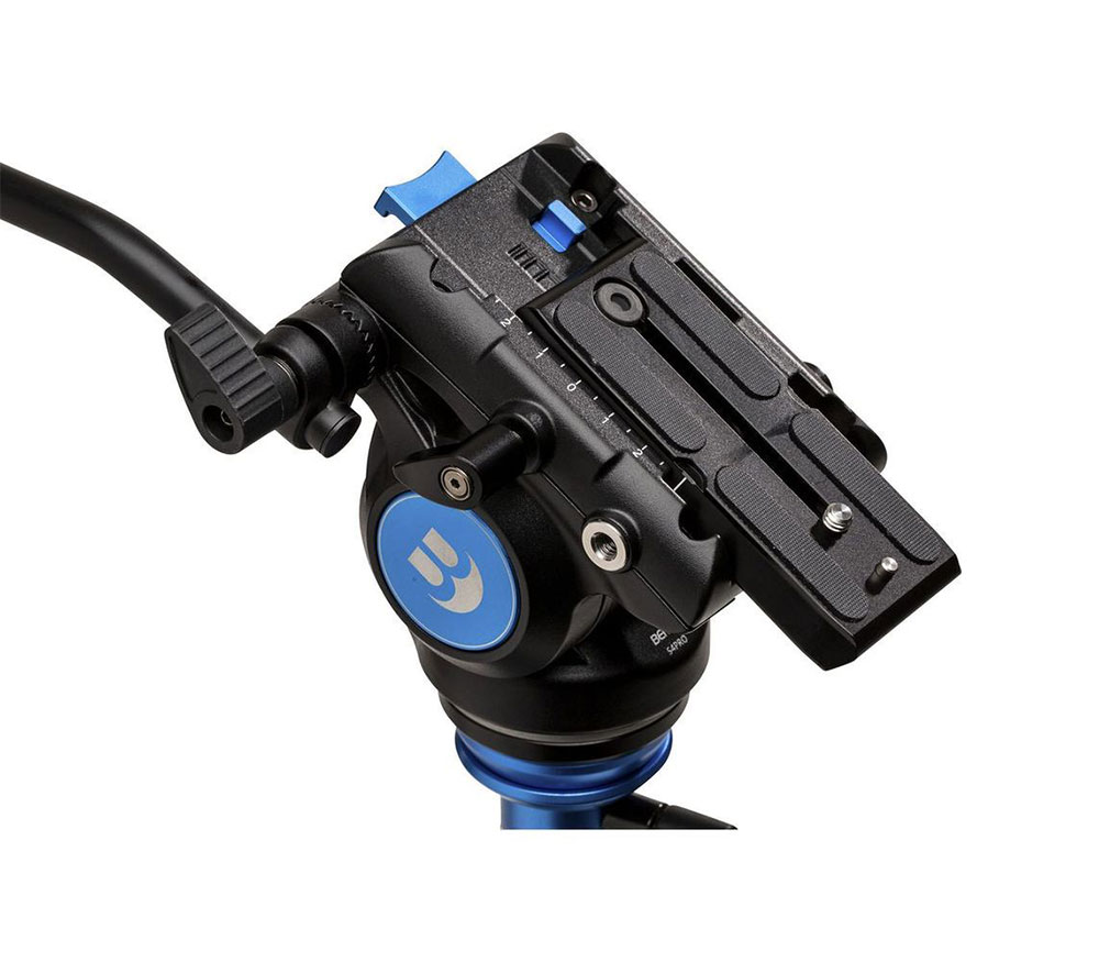 Видеоголовка Benro S4Pro, контрбаланс, до 4 кг