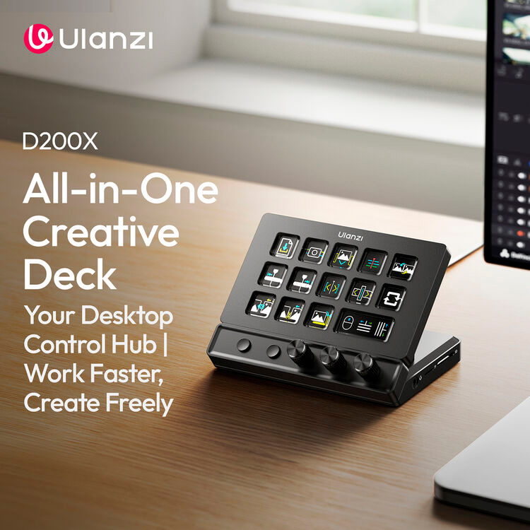 Панель управления Ulanzi D200X Creative Deck, для стриминга