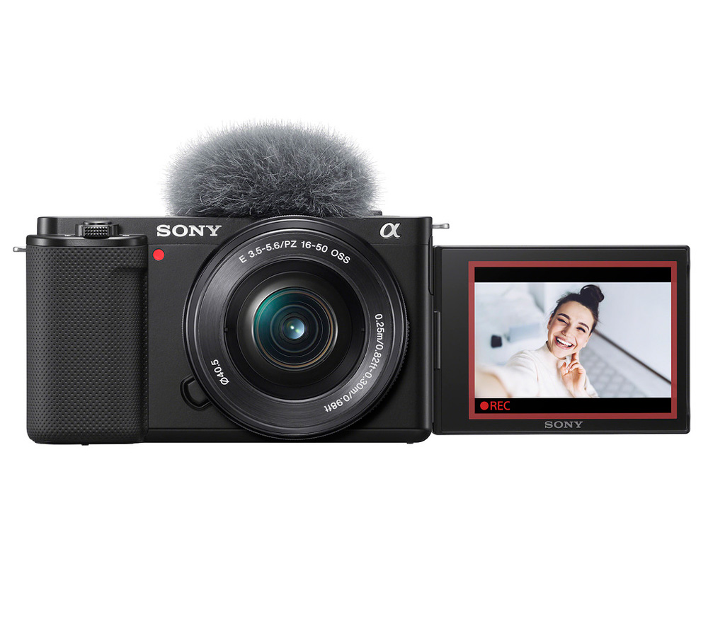 Беззеркальный фотоаппарат Sony ZV-E10 Kit 16-50 черный (уцененный)