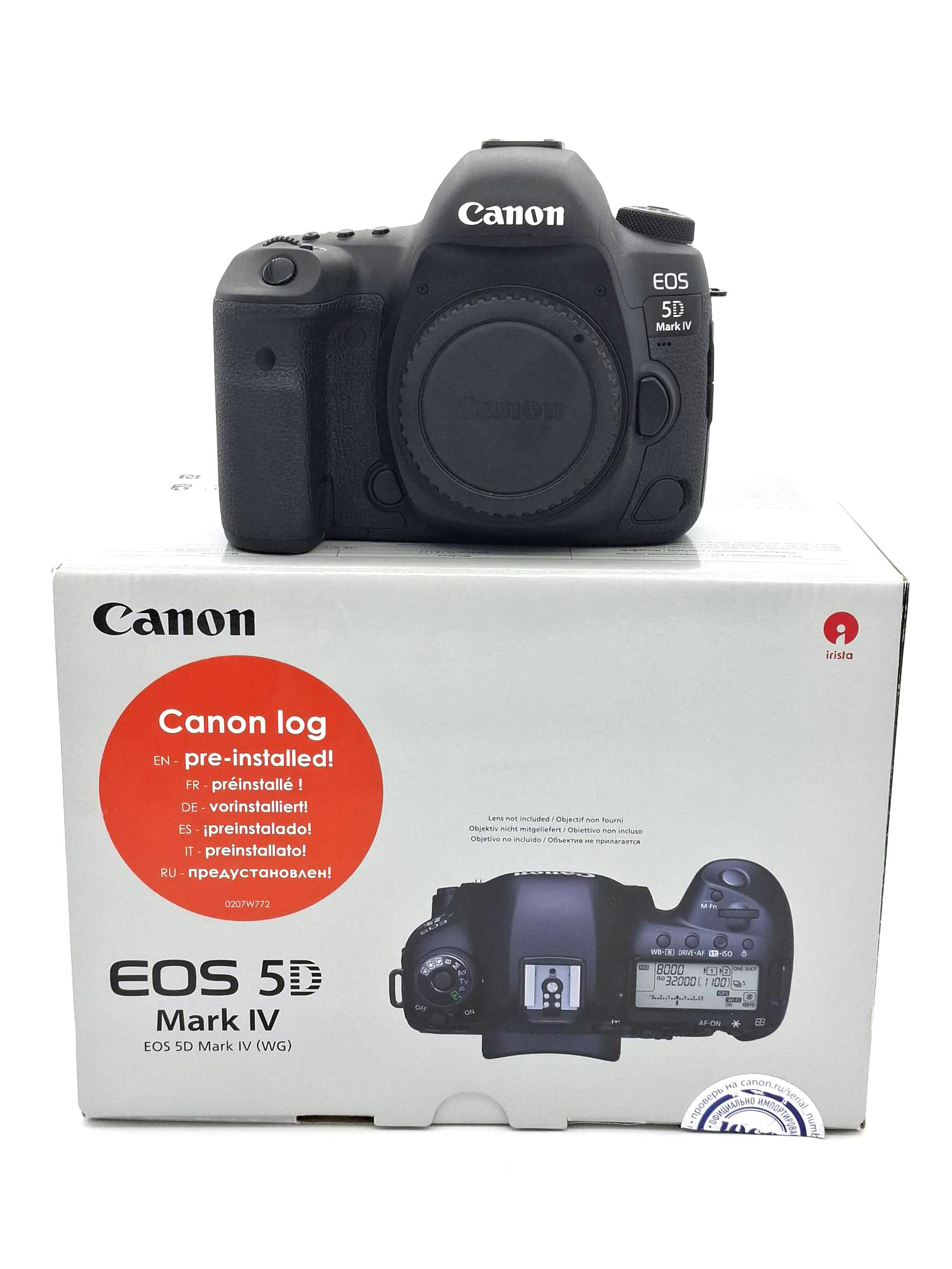 Зеркальный фотоаппарат Canon EOS 5D Mark IV Body (состояние 5-) (б/у)