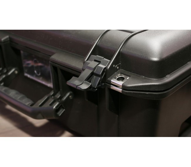 Защитный кейс Peli 1525Air WL/WF PB, с наполнением из поропласта, черный