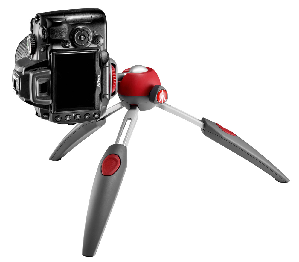 Штатив Manfrotto Pixi Evo настольный, красный