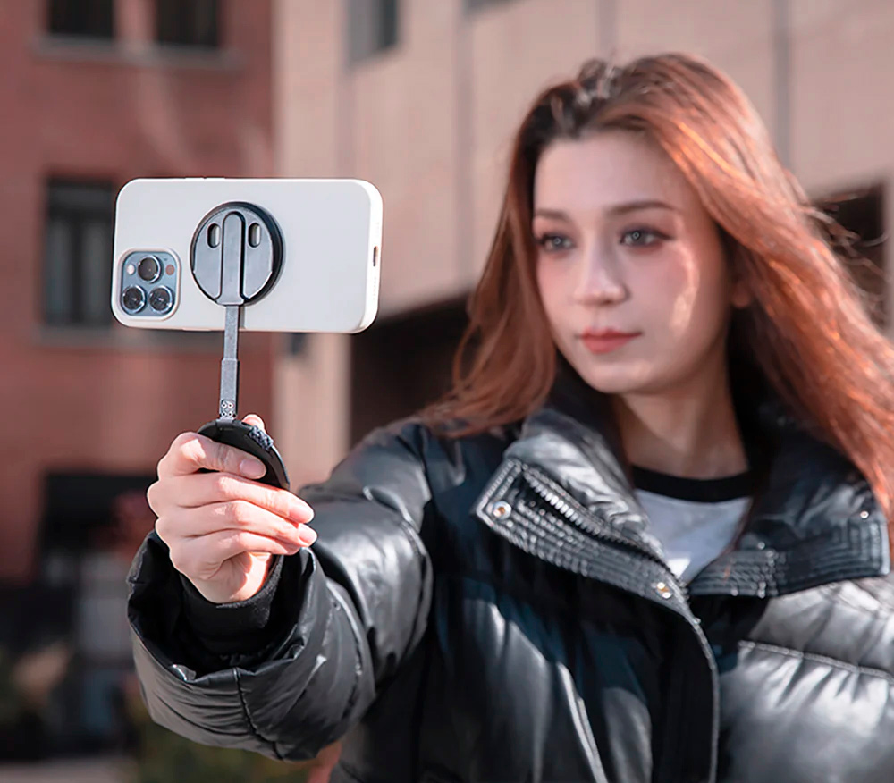 Подставка для смартфона PGYTECH MagFlex Phone Photography Stand, с MagSafe, черная (уцененный)