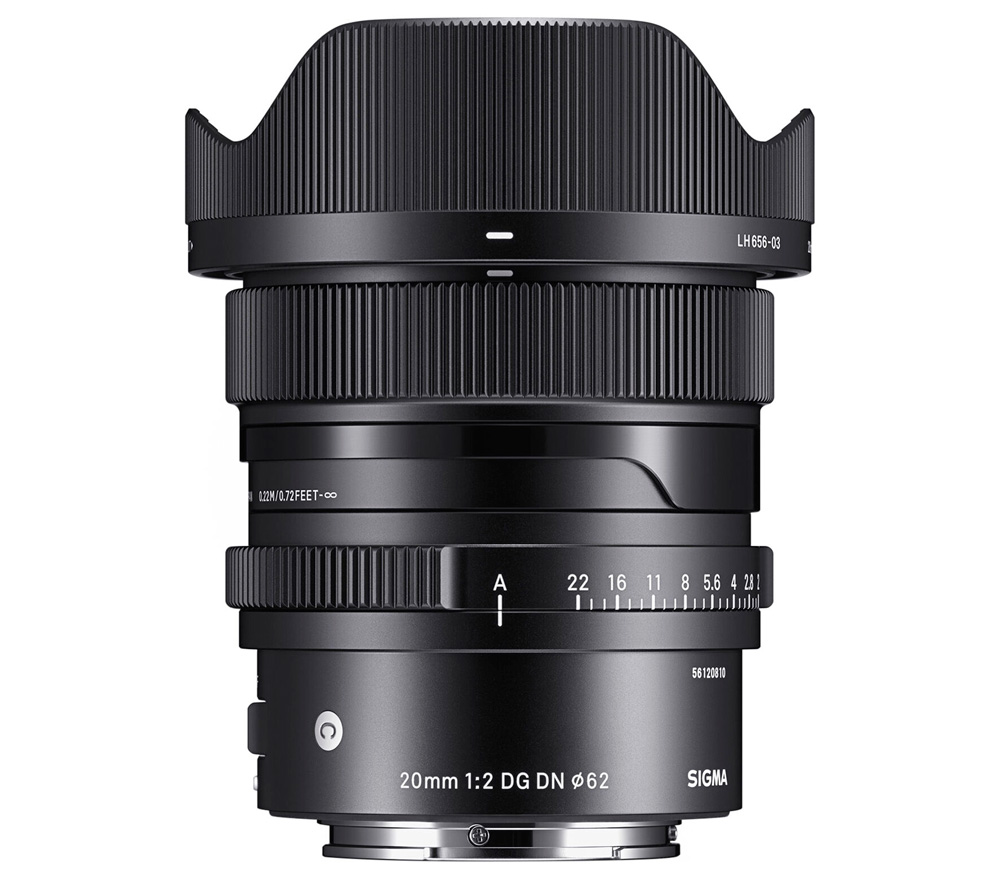 Объектив Sigma 20mm f/2 DG DN Contemporary Sony FE