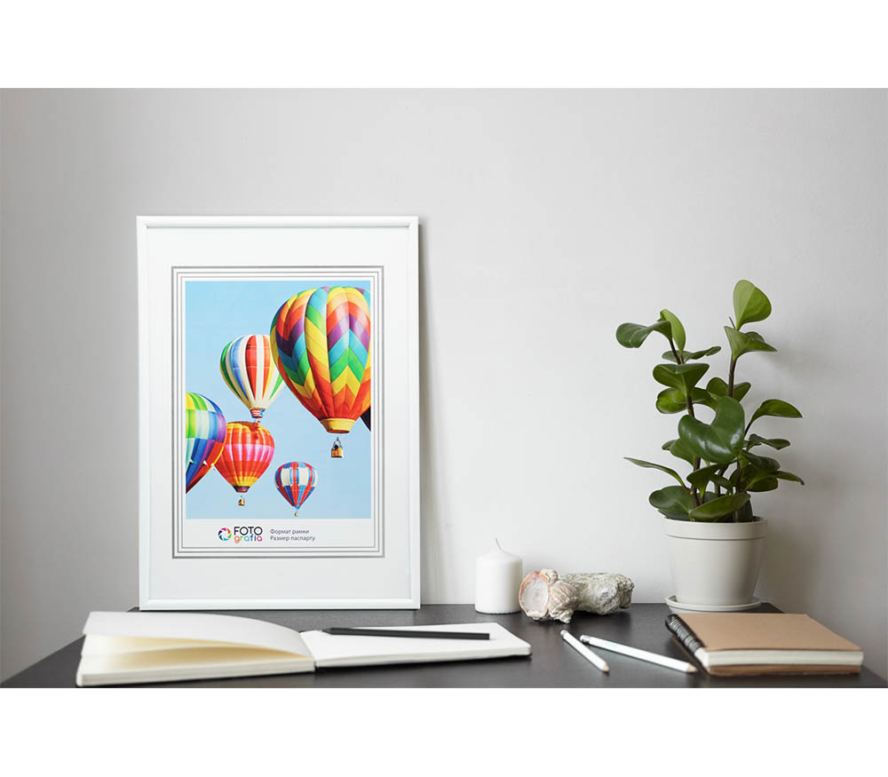 Фоторамка Fotografia А3 29.7x42 см, белая