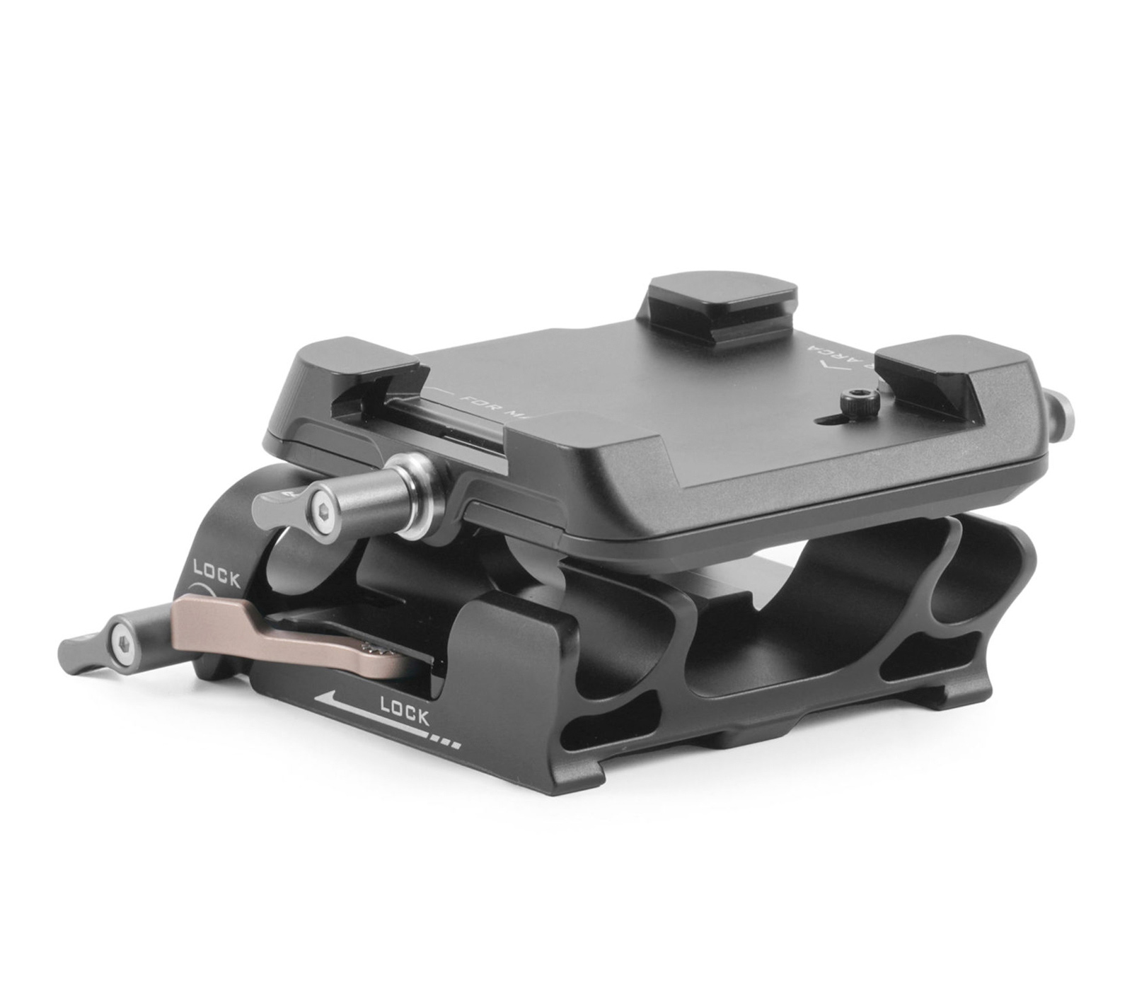 Площадка Tilta 15mm LWS Arca Manfrotto Dual Baseplate Kit, для направляющих 15 мм, черная