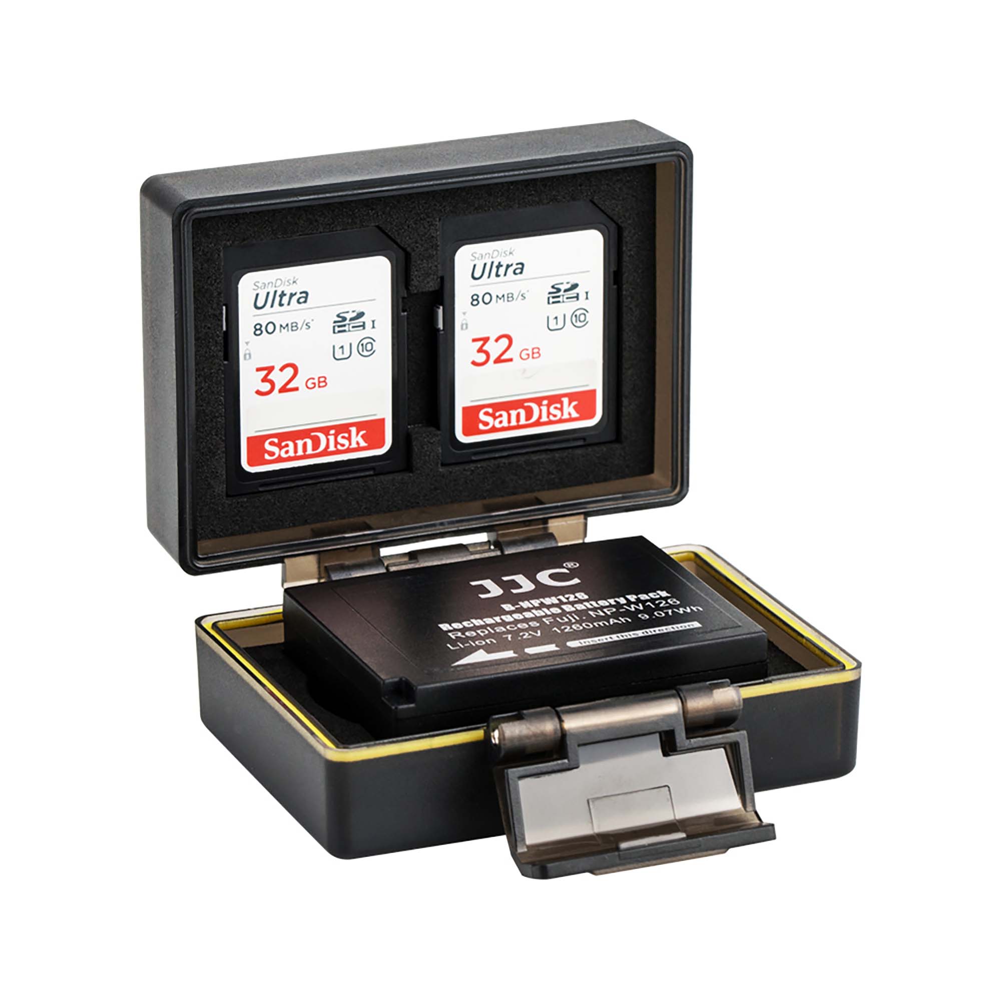 Защитный кейс JJC BC-NPW126 для Fujifilm NP-W126 и карт памяти SD/MicroSD