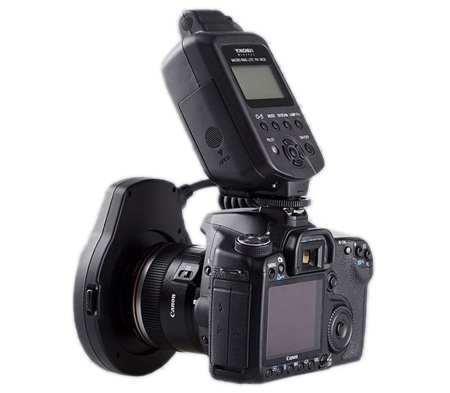 Вспышка Yongnuo YN-14EX Macro TTL для Canon