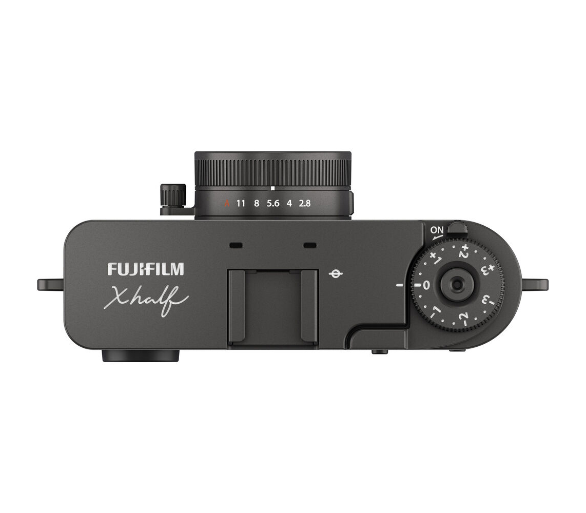 Компактный фотоаппарат Fujifilm X Half, угольно-серебристый