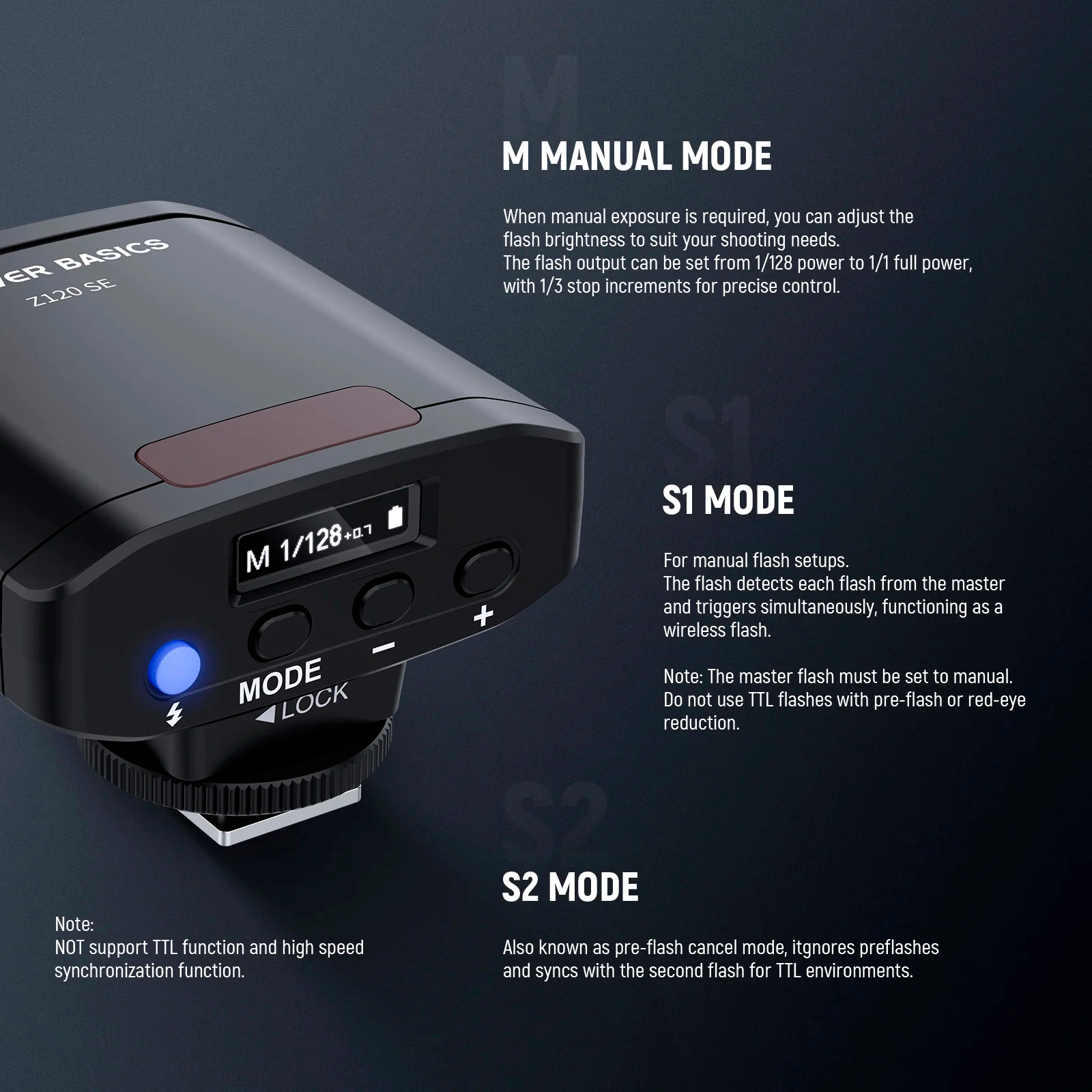 Фотовспышка Neewer Z120 SE Flash Light, универсальная