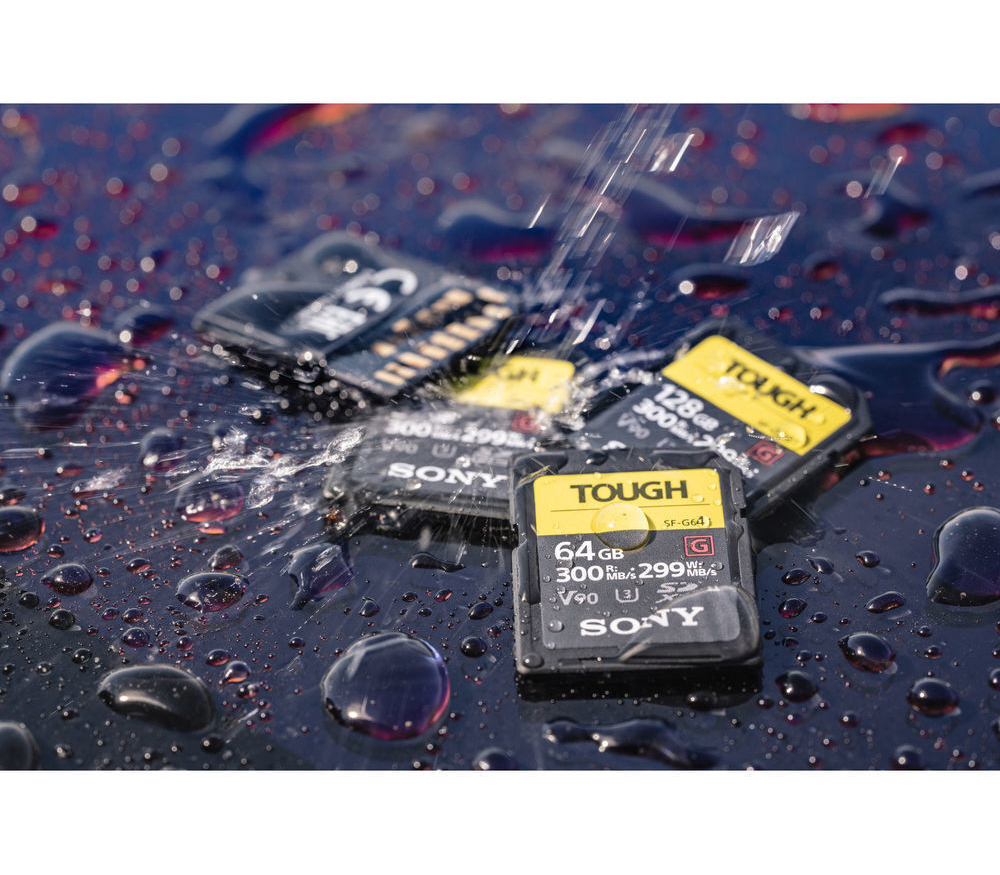 Карта памяти Sony SDXC 256GB Tough UHS-II 299/300Mb/s U3 V90 (SF-G256T)