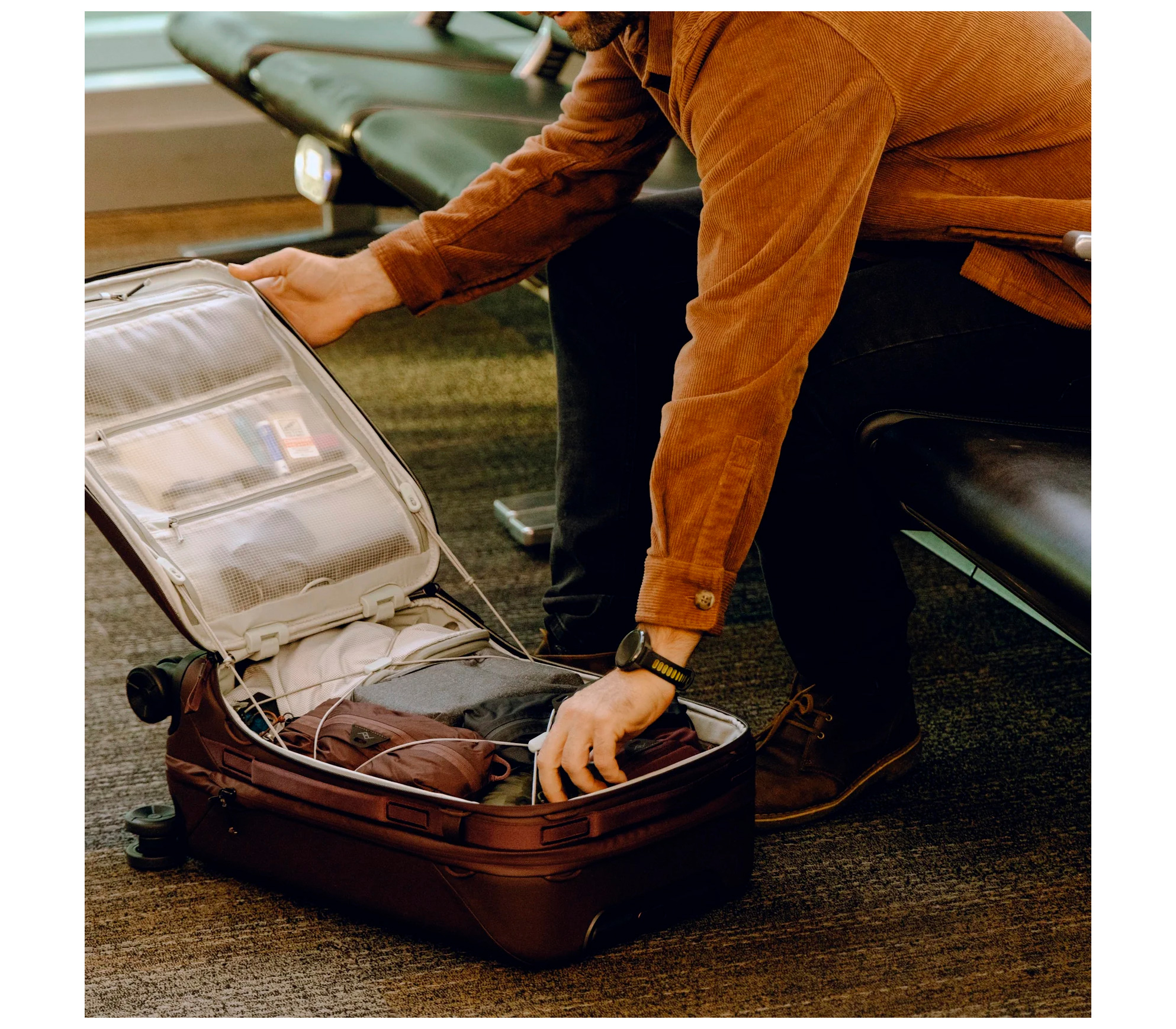 Дорожный чемодан Peak Design Roller Pro Carry-On, цвет Eclipse