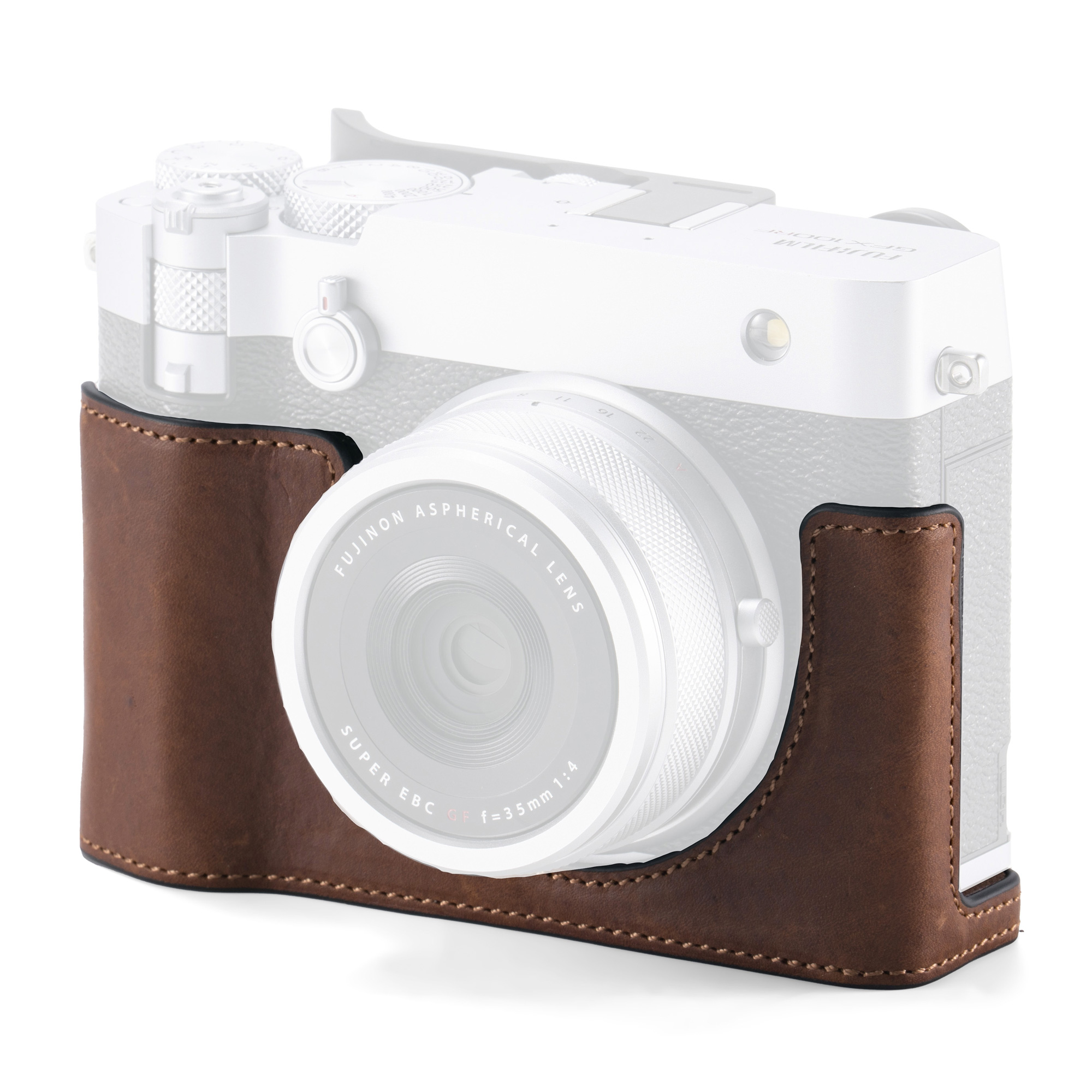 Чехол Tilta Leather Camera Case для Fujifilm GFX100RF, коричневый