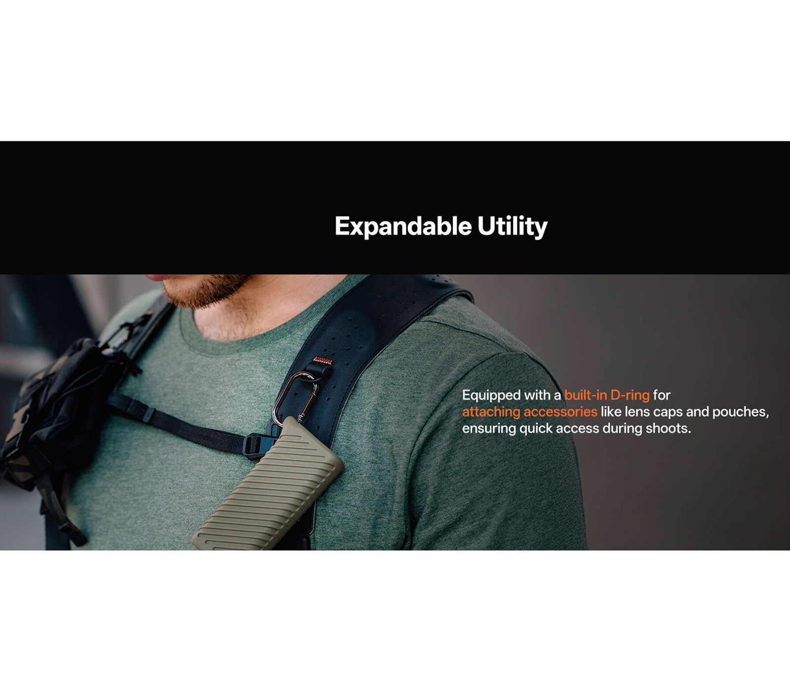 Ремень-разгрузка PGYTECH Camera Strap Master Terrain Brown, коричневый