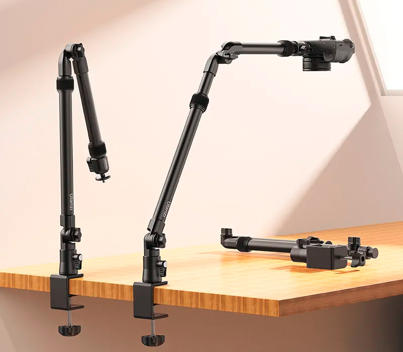 Крепление Ulanzi ZJ02 C-clip Folding Bracket, настольное