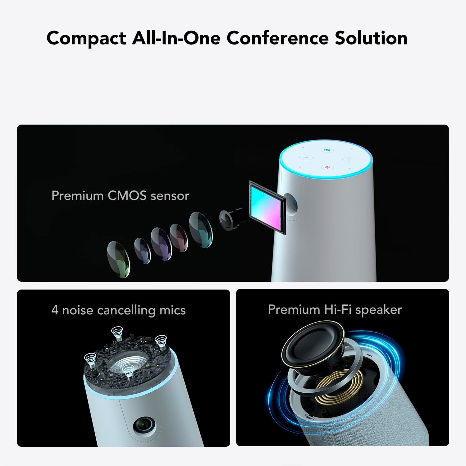 Веб-камера Nearity Nuroum C20, 1080 30р, динамик