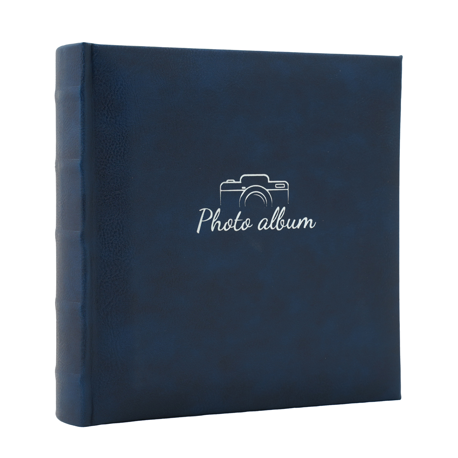 Фотоальбом Fotografia 10x15 см 200 фото, книжный переплет, синий, FA-EBBM200 - 866