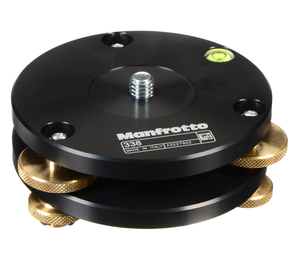 Выравнивающая платформа Manfrotto 338 для штативной головки