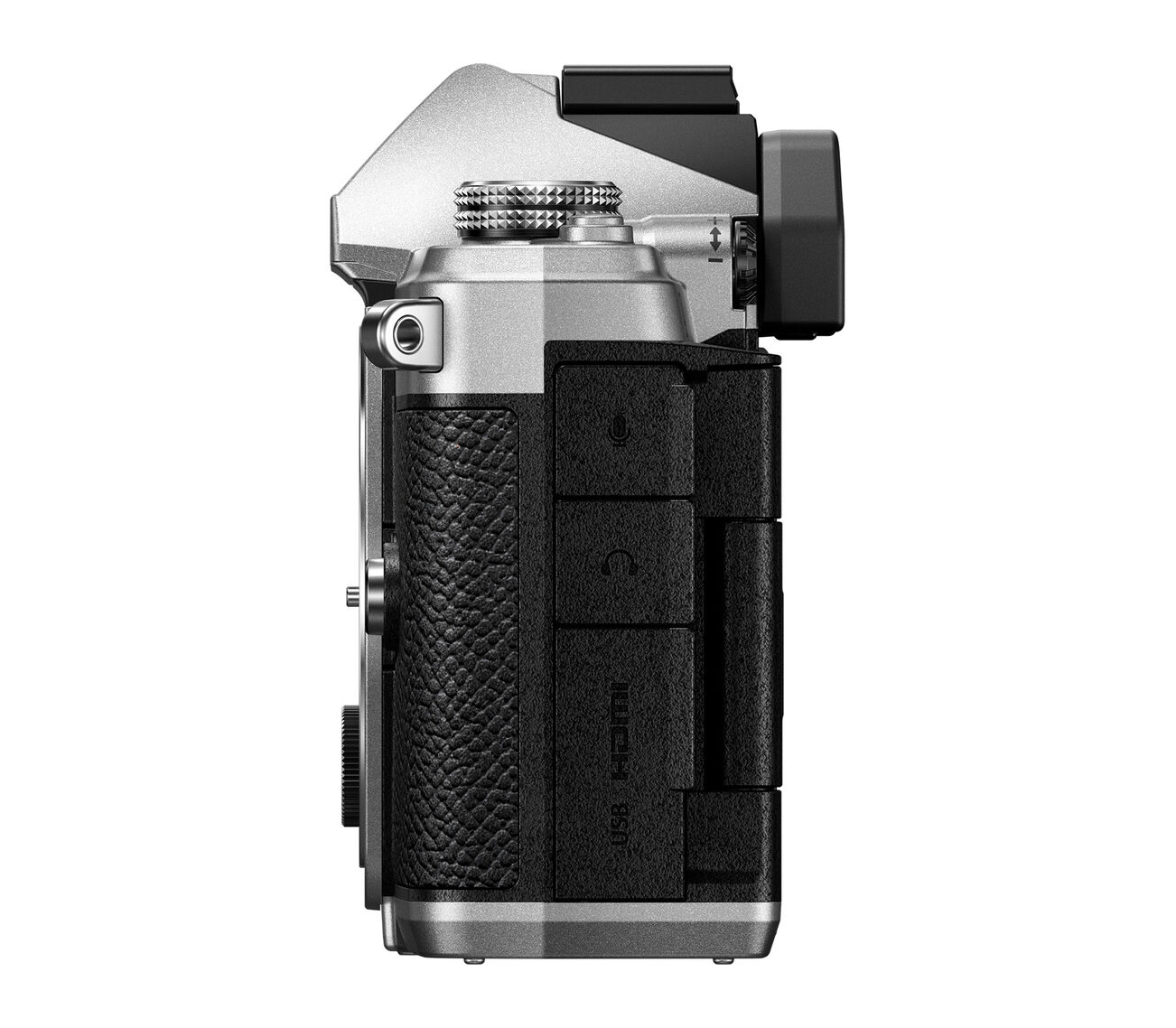 Беззеркальный фотоаппарат OM System OM-3 Kit серебристый + 12-45mm f/4.0 Pro, черный