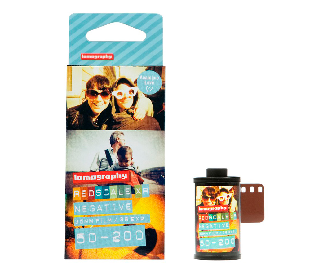 Фотопленка Lomography Redscale XR 50-200 ISO, 135/36, 3 шт.
