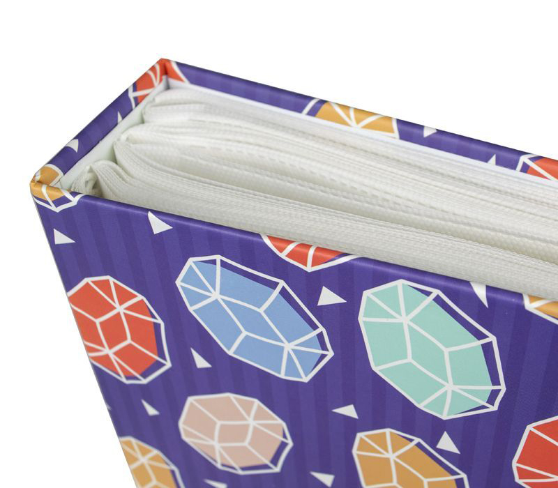 Фотоальбом Мирам 10x15 см, 300 фото, алмазы, фиолетовый