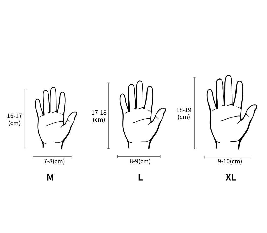 Термостойкие перчатки PGYTECH Heat Resistant Photography Gloves, размер L