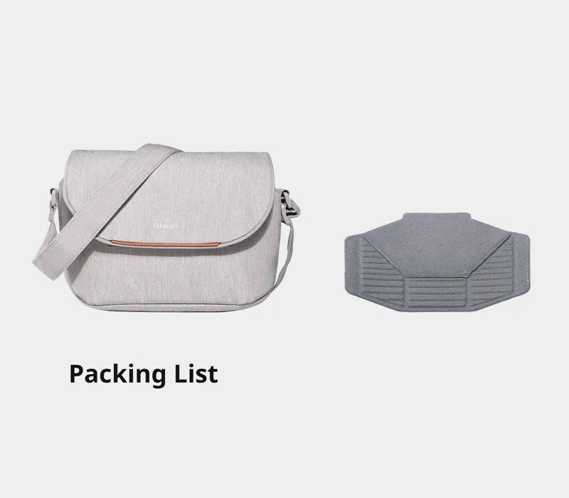 Сумка Ulanzi F01 Camera Sling Bag, серая