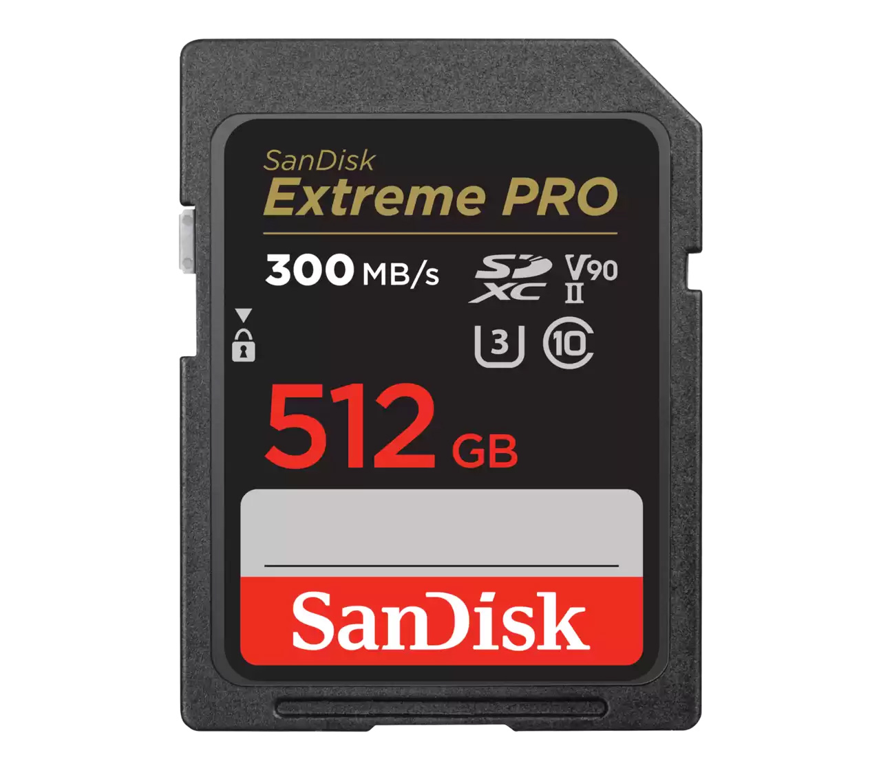 Карта памяти SanDisk SDXC 512GB Extreme PRO UHS-II V90 300MB/s