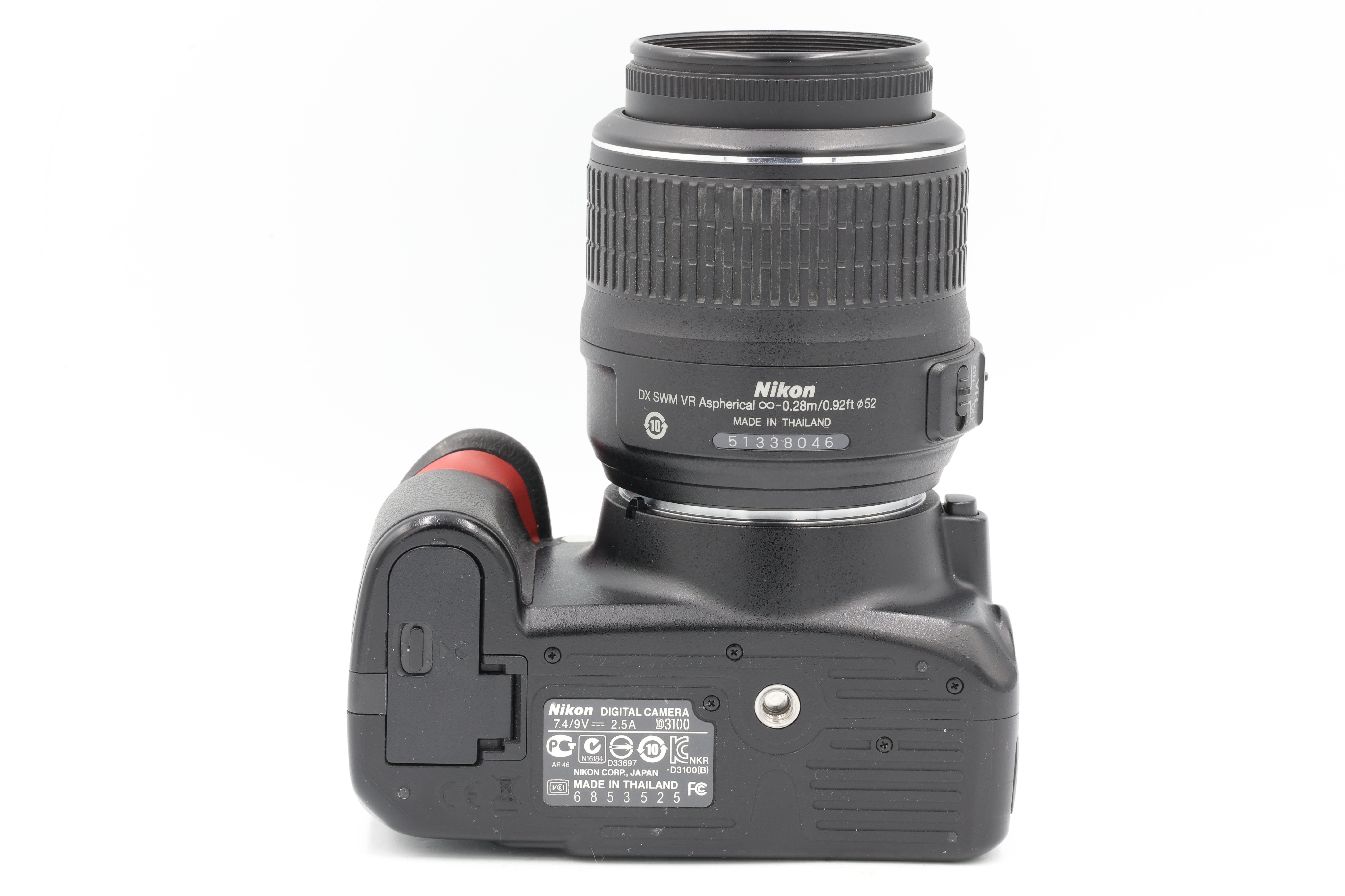 Зеркальный фотоаппарат Nikon D3100 Kit 18-55mm DX (состояние 5-) (б/у)