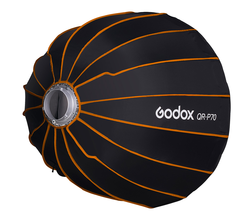 Софтбокс Godox QR-P70 параболический, быстроскладной, 70 см