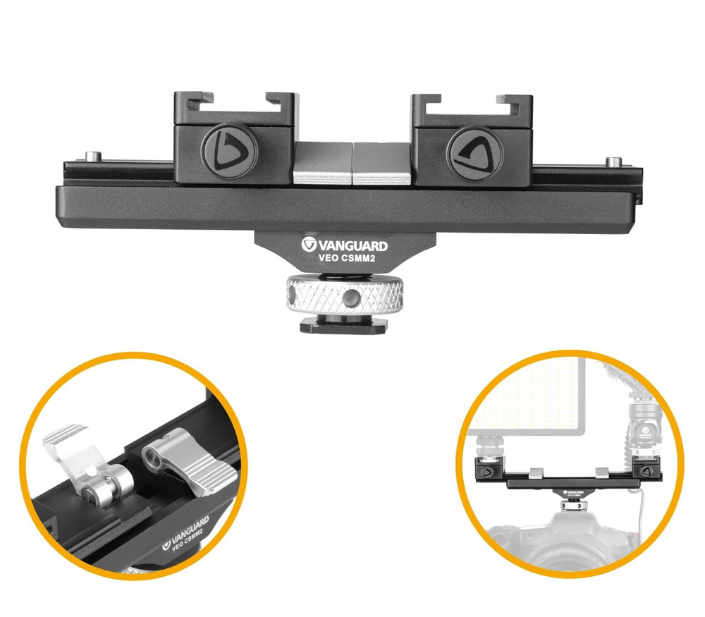Адаптер Vanguard VEO CSMM2, двойник для холодного башмака