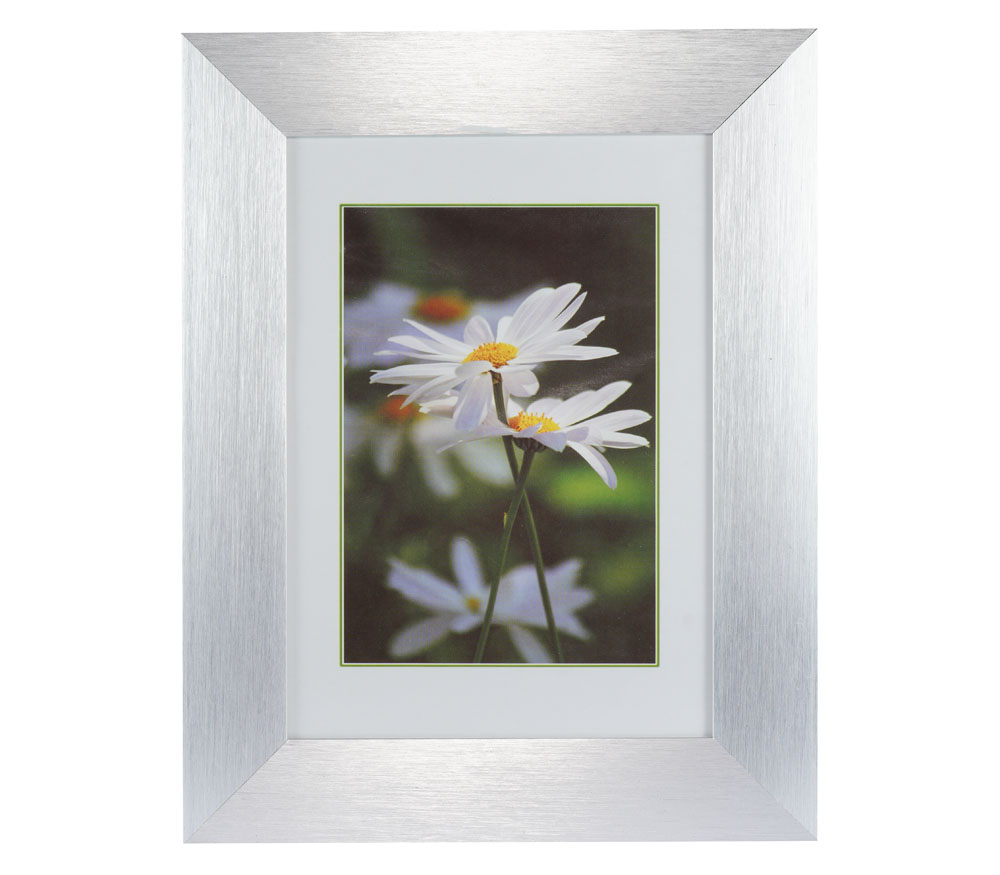 Фоторамка Oldena 10х15 cм, алюминий, серебристая (AL-30)