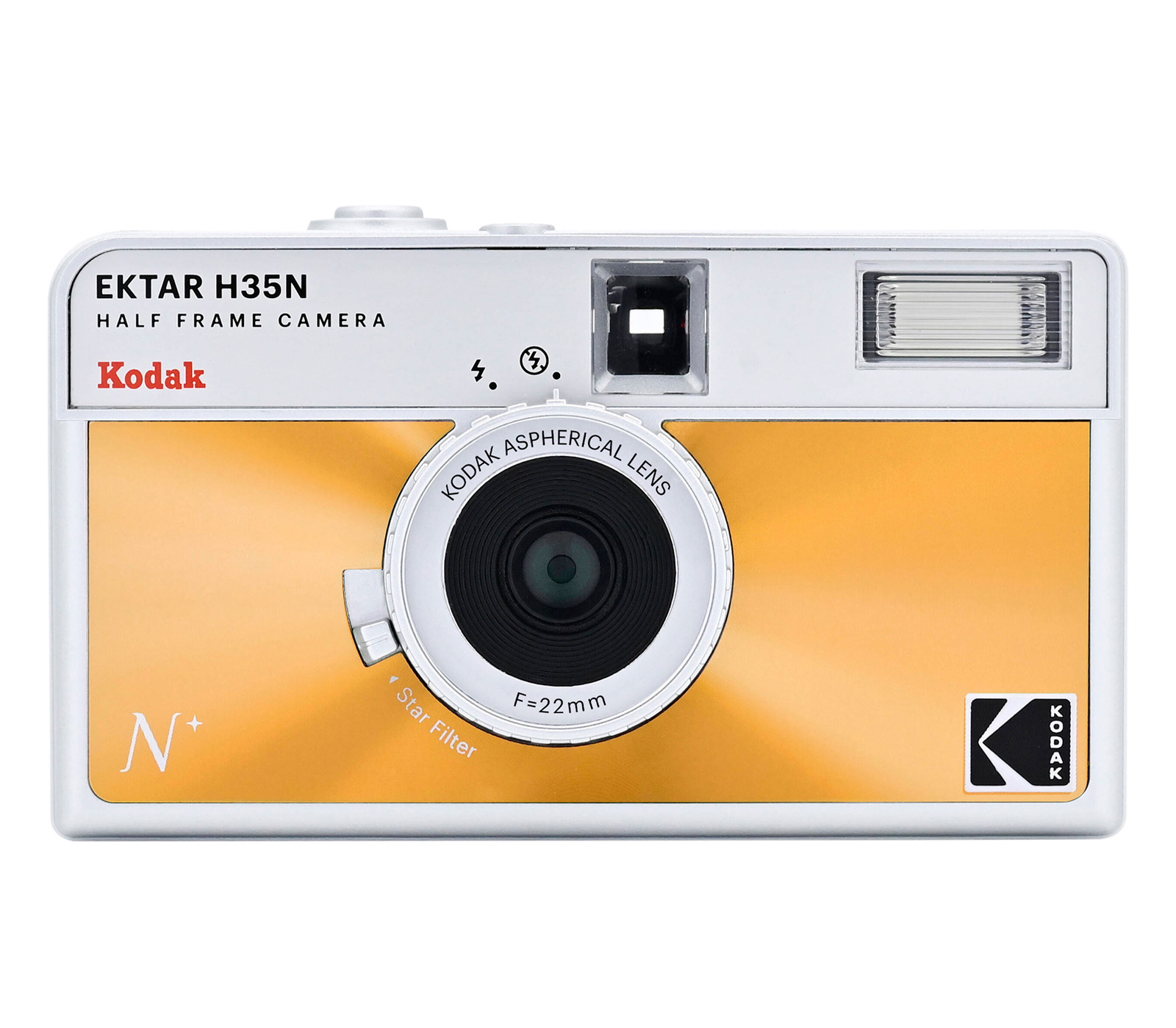 Компактный фотоаппарат Kodak Ektar H35N оранжевый