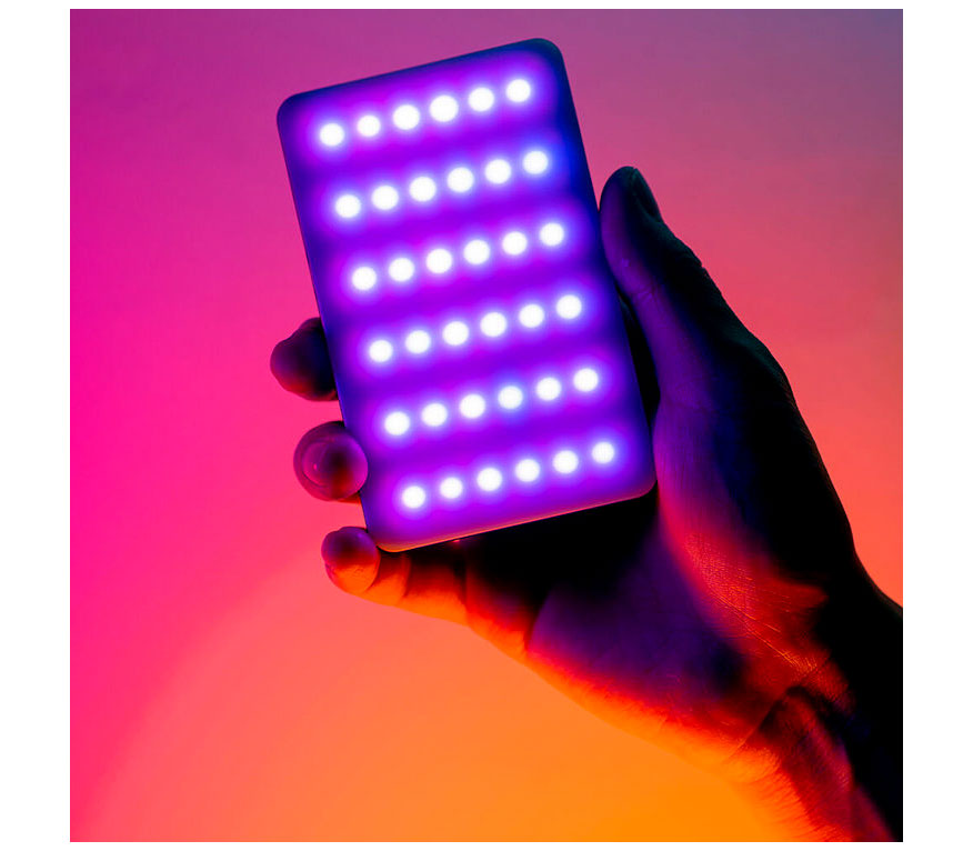 Осветитель Ulanzi VL120 RGB, 5 Вт, 2500-9000 К, черный