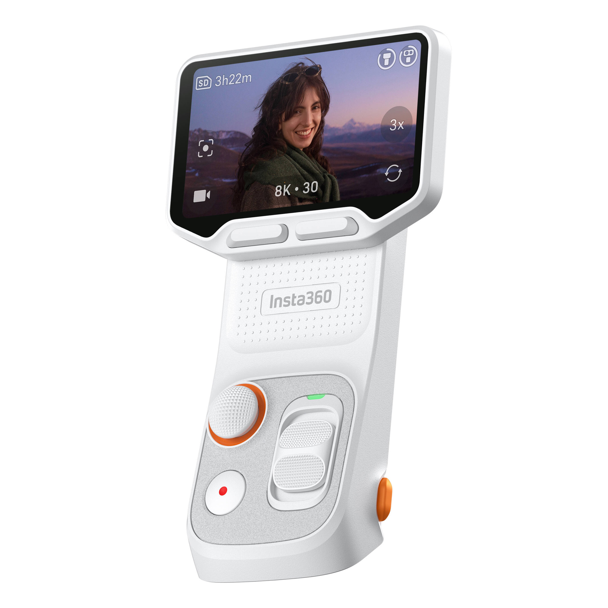 Камера с 3-осевым подвесом Insta360 Luna Ultra Stellar White, Standard Bundle