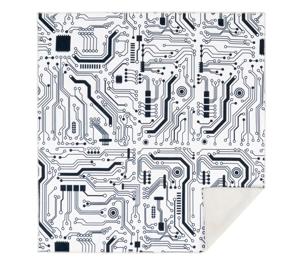 Чехол-обертка Walking Way Protective Wrap, рисунок Circuit Board, 70х70 см