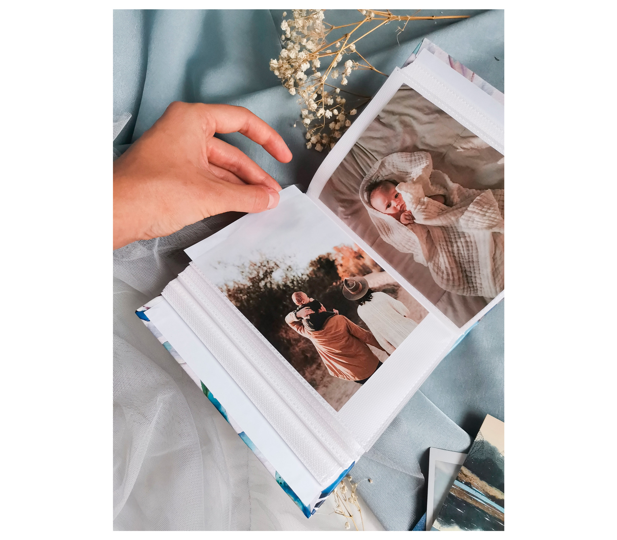 Фотоальбом Полином 10х15 см 100 фото, Flora Art - Колокольчики