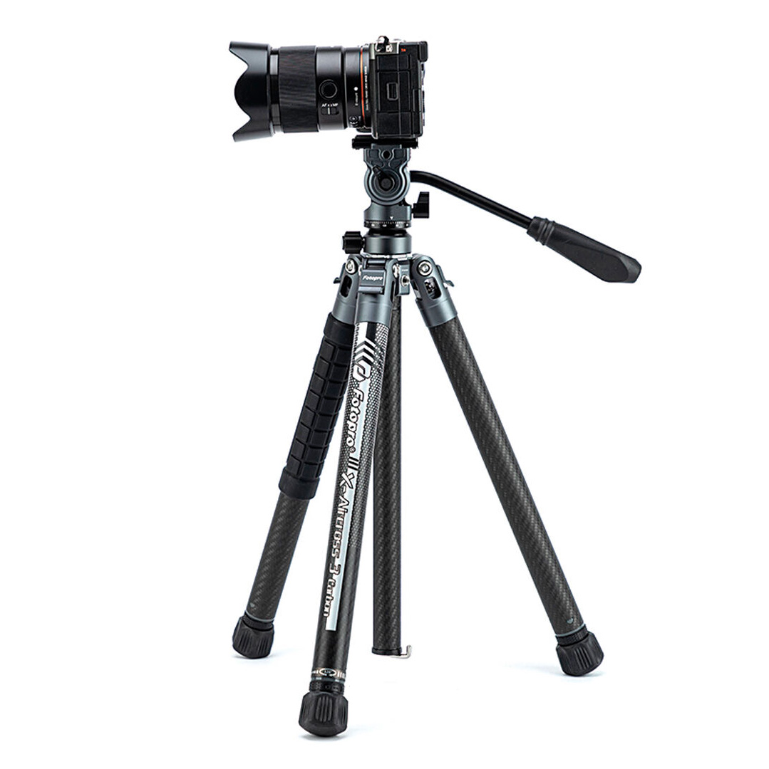 Штатив Fotopro X-Aircross 3 Lite Video Gray, карбон, до 3 кг