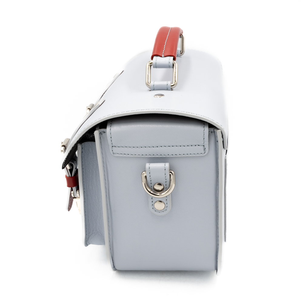 Сумка Kornet Кэмбридж S, кожаная, серая (состояние New) (б/у)