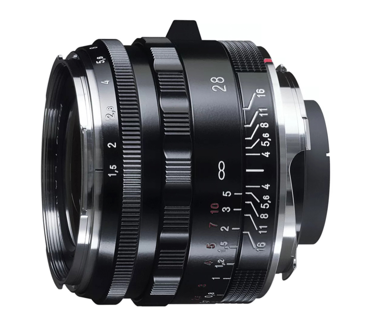 Объектив Voigtlander Nokton 28mm F1.5 Aspherical VM Type II, Leica M, черный