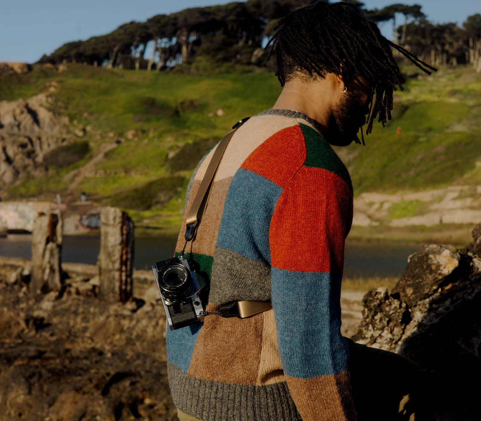 Ремень Peak Design Camera Strap Slide Lite, коричневый (Coyote)