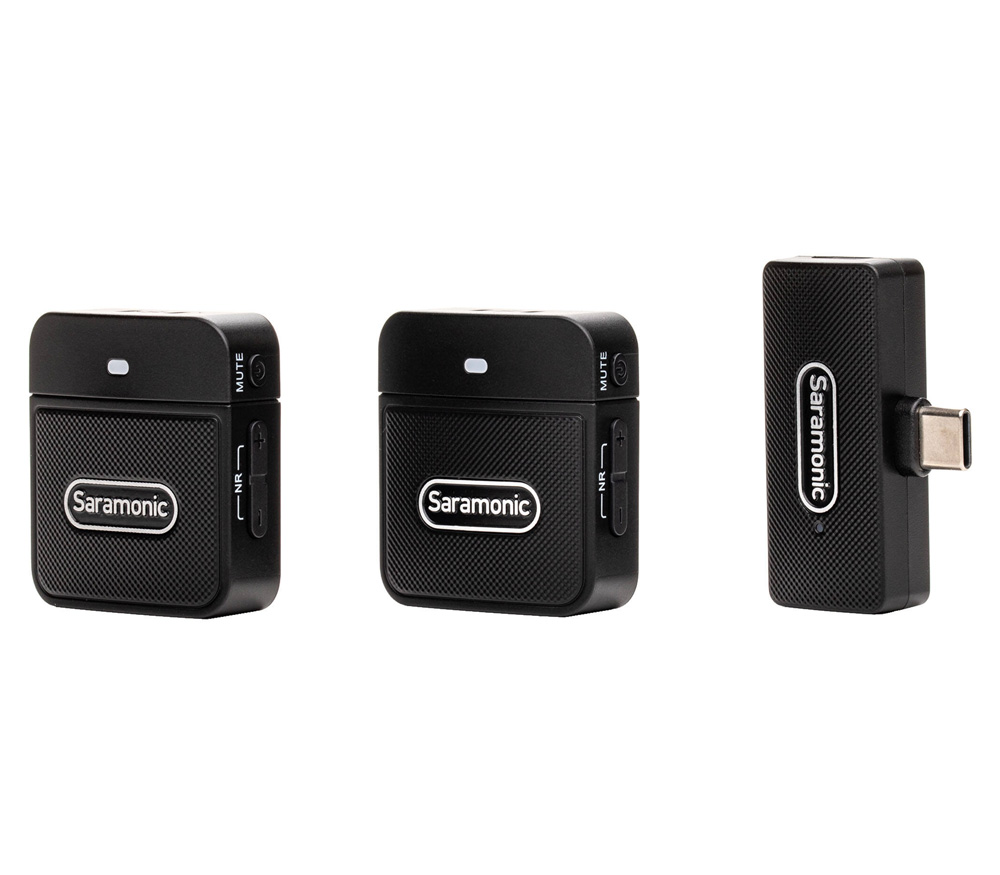 Беспроводная система Saramonic Blink100 B6, TX+TX+RXUC, 2.4 ГГц, USB Type-C (уцененный)