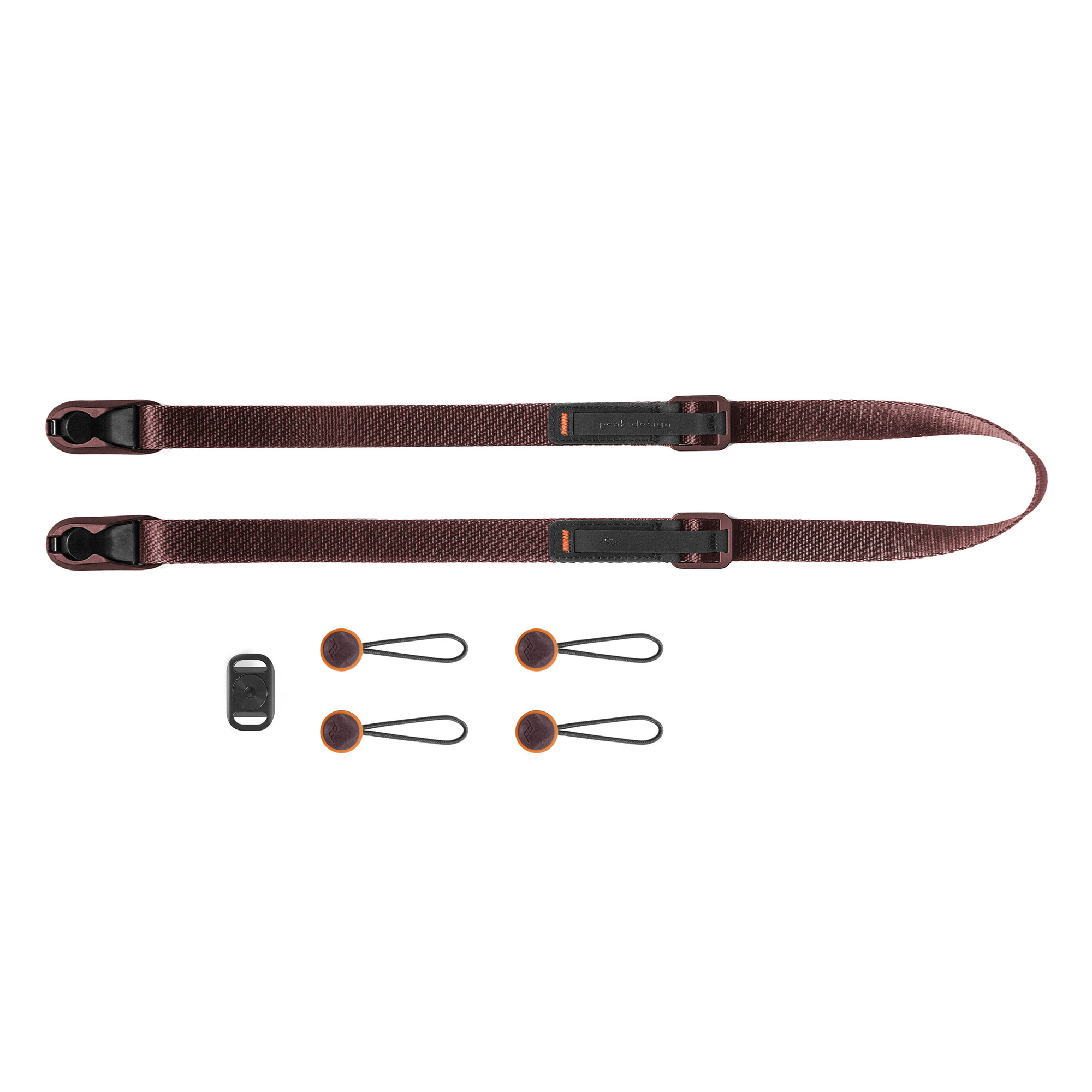 Ремень Peak Design Camera Strap Leash, цвет Eclipse, бордовый